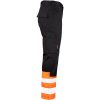 Servicebyxa Varsel 2314 Practical Svart/Orange Jobman C42 – miniatyr 4
