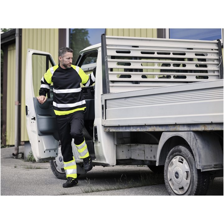 Servicebyxa Varsel 2314 Practical Svart/Orange Jobman C42 – bild 6