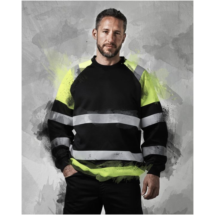 Servicebyxa Varsel 2314 Practical Svart/Orange Jobman C42 – bild 7