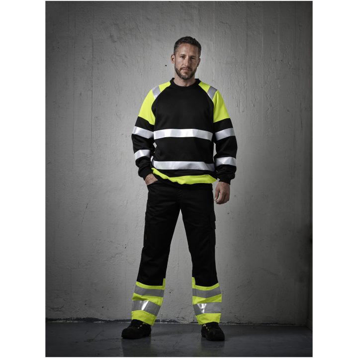 Servicebyxa Varsel 2314 Practical Svart/Orange Jobman C42 – bild 8
