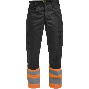 Servicebyxa Varsel 2314 Practical Svart/Orange Jobman