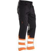 Servicebyxa Varsel 2314 Practical Svart/Orange Jobman