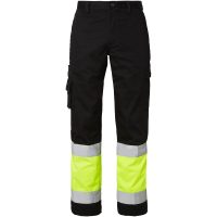 Servicebyxor 2070 Svart/Gul Top Swede
