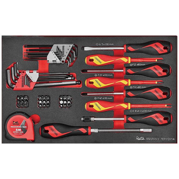 Serviceväska SCE1 Teng Tools SERVICEVÄSKA EVA VERKTYG SCE2 – bild 3