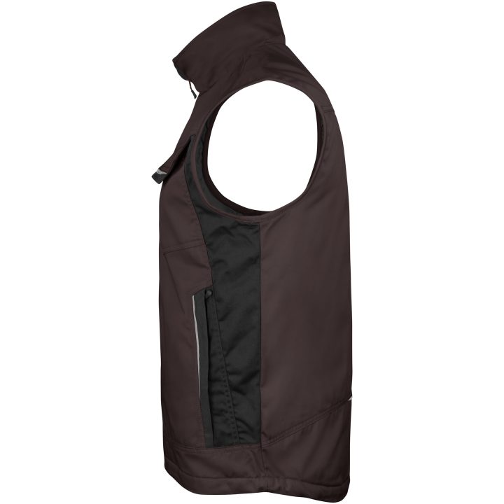 Serviceväst Fodrad 7517 Practical Brun Jobman XXXL – bild 2