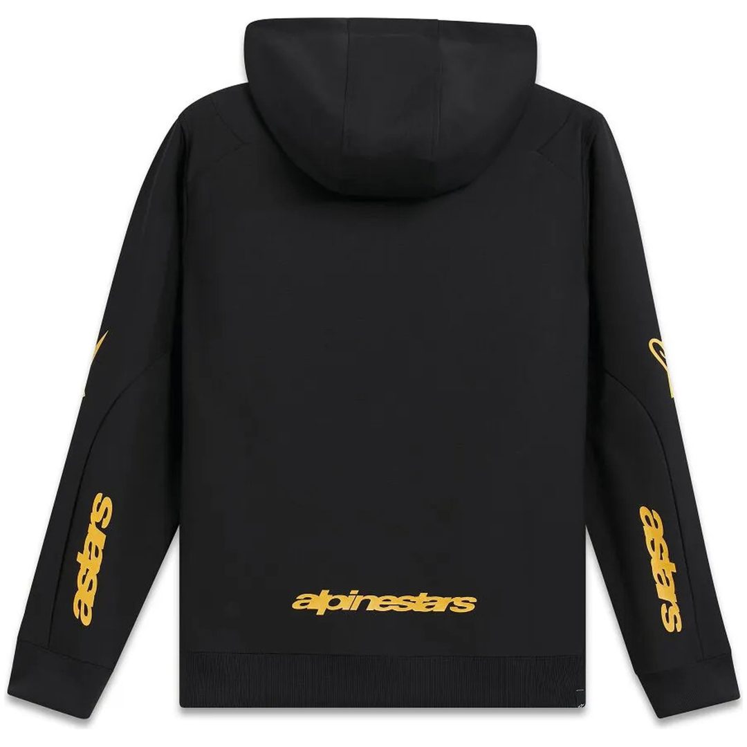 Sessions V3 Hoodie Svart/guld ALPINESTARS Medium – bild 2