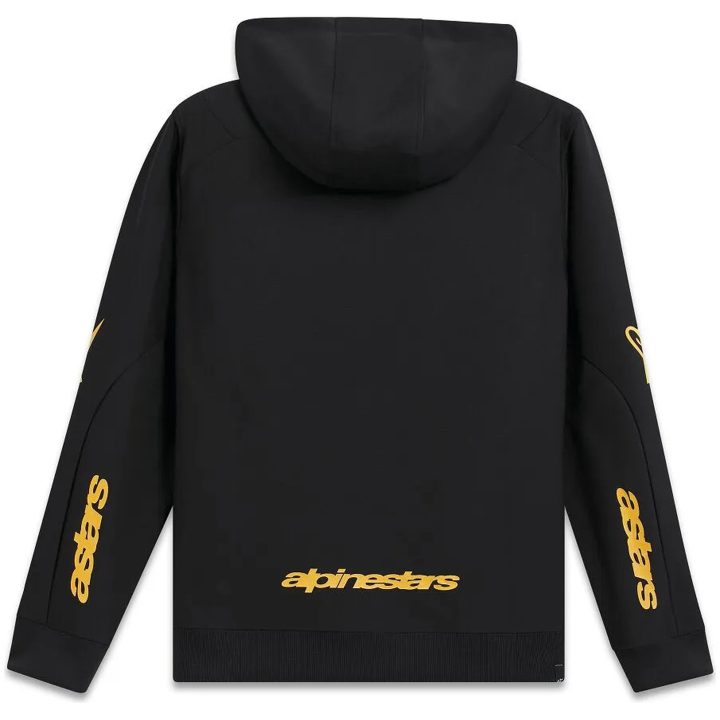 Sessions V3 Hoodie Svart/guld ALPINESTARS Medium – bild 2