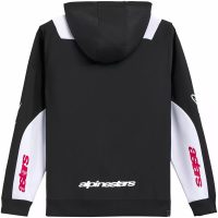 Sessions V3 Zip Hoodie Svart/röd/vit ALPINESTARS