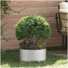 Set med rostfria stålkrukor Rostfritt stål Robusta vidaXL 40 cm i diameter – miniatyr 1