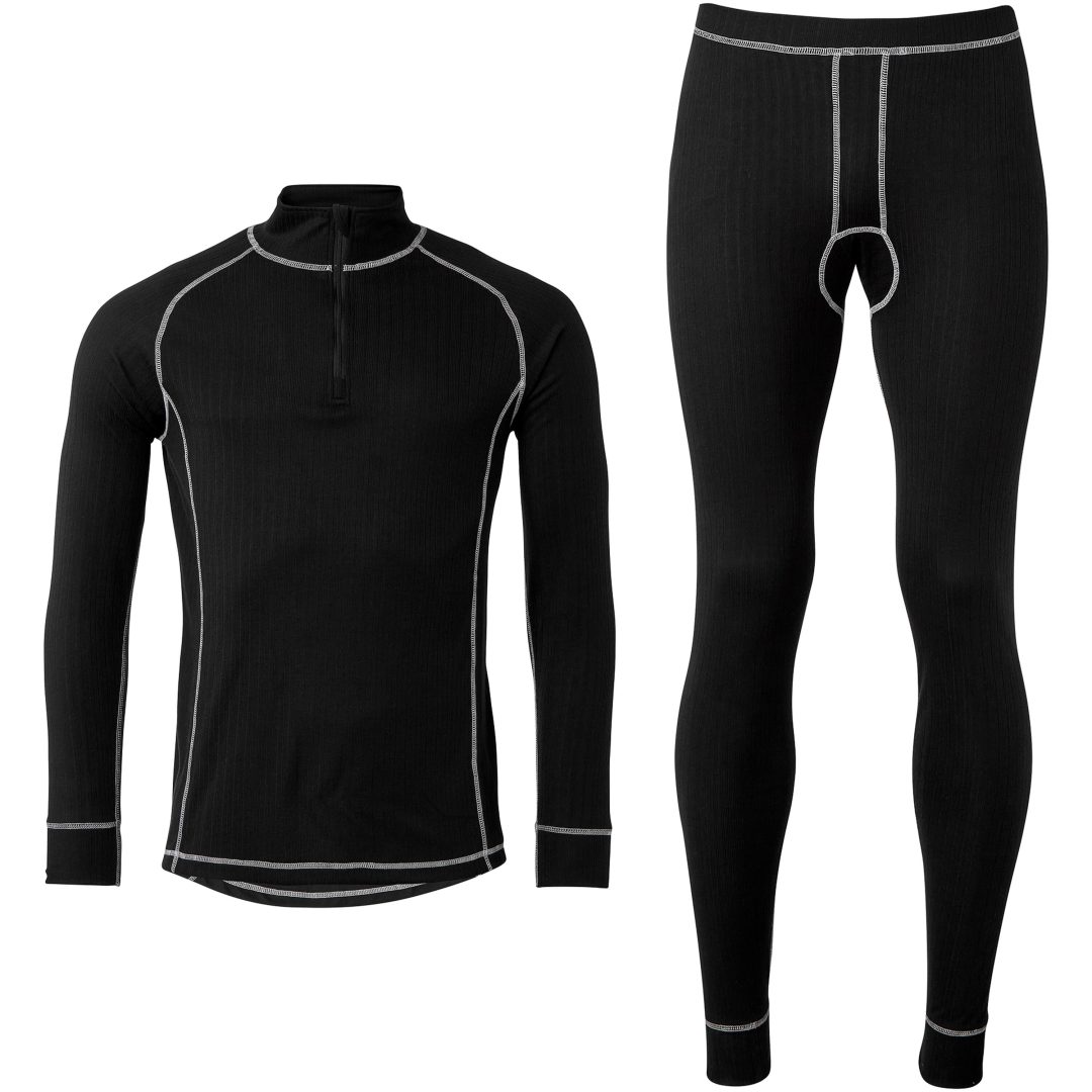 Set Underställ Svart Top Swede XS