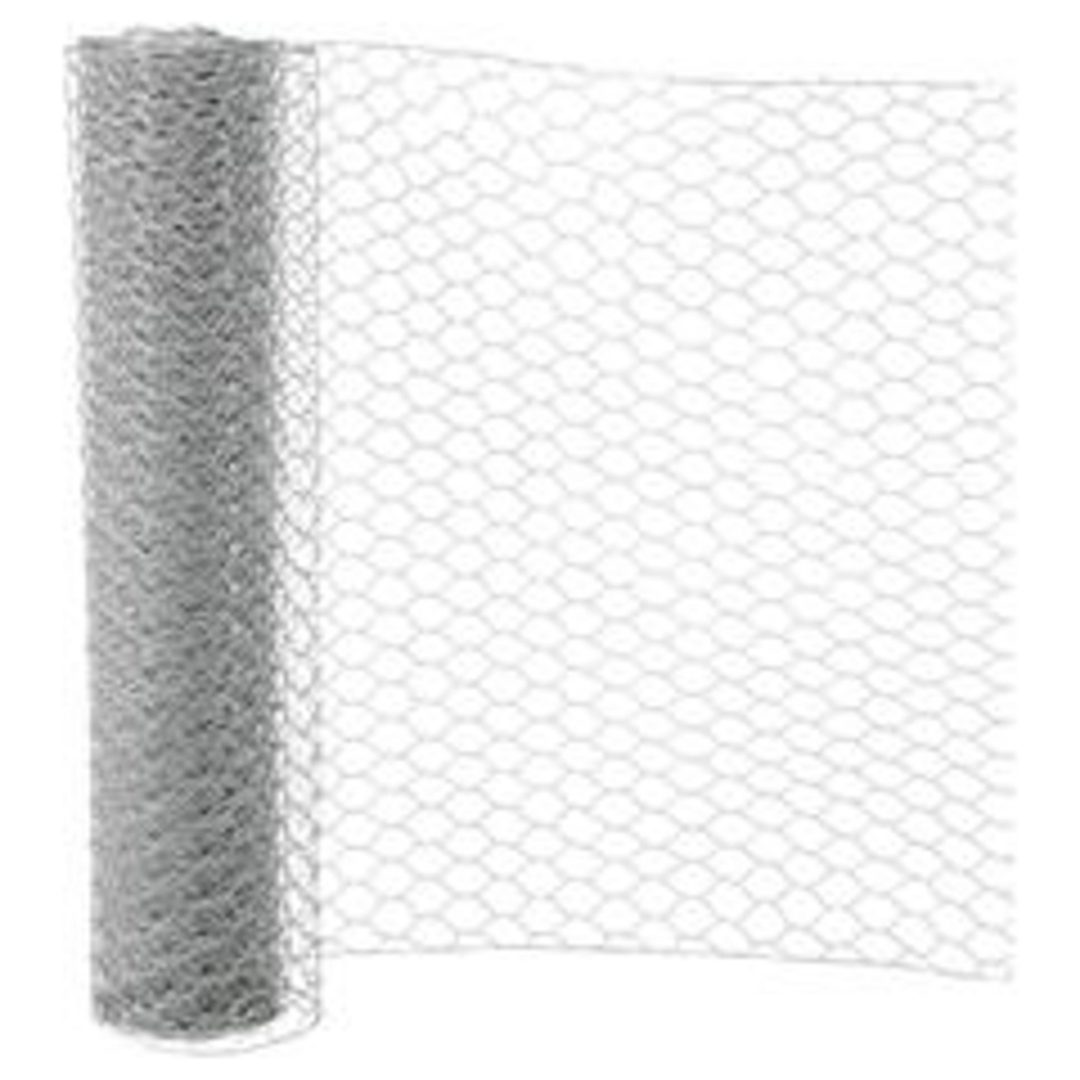 Sexkantnät galvaniserat SEXKANTNÄT GALV 600X25X0,7MM – bild 2