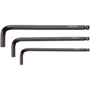 Sexkantnyckel med klotformat huvud Tumstorlekar 3901025BL-390112BL Teng Tools