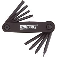 Sexkantnycklar / TX-nycklar / Skruvmejsel sats 1477NX Teng Tools