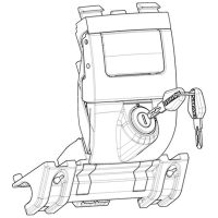 SHAD SH35-SH36 Spare Lock System