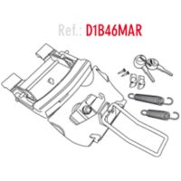 SHAD SH46/45/40/39 Spare Locking Mechanism
