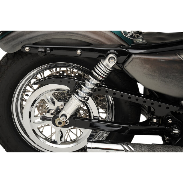 Stötdämpare Bak Standard Ställbara Harley-Davidson Krom DRAG SPECIALTIES