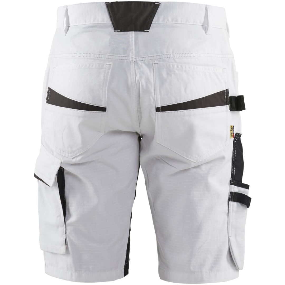 Shorts 10941330 Vit / Grå BLÅKLÄDER SHORTS 10941330 VIT/MÖRKGRÅ 44 – bild 2