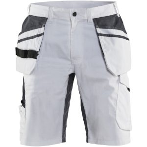 Shorts 10991330 Vit / Grå BLÅKLÄDER