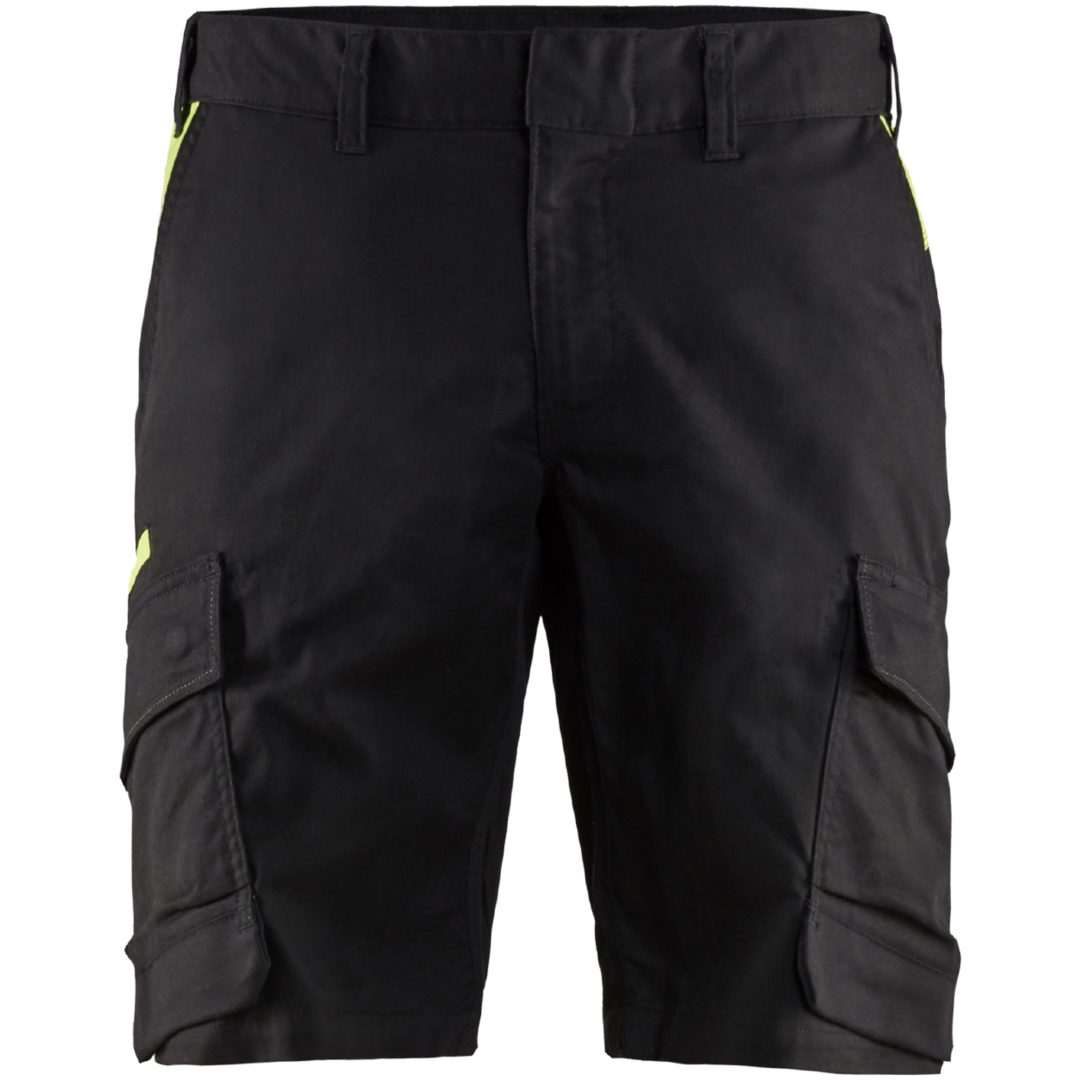 Shorts 14461832 Svart / Hivisgul BLÅKLÄDER SHORTS 14461832 SVART/GUL 44