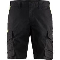 Shorts 14461832 Svart / Hivisgul BLÅKLÄDER