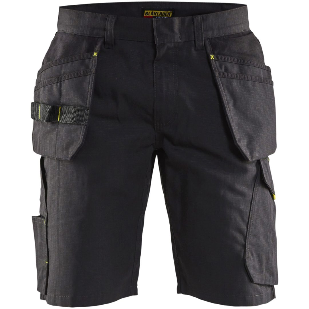 Shorts 14941330 Svart / Hivisgul BLÅKLÄDER SHORTS 14941330 SVART/GUL 44