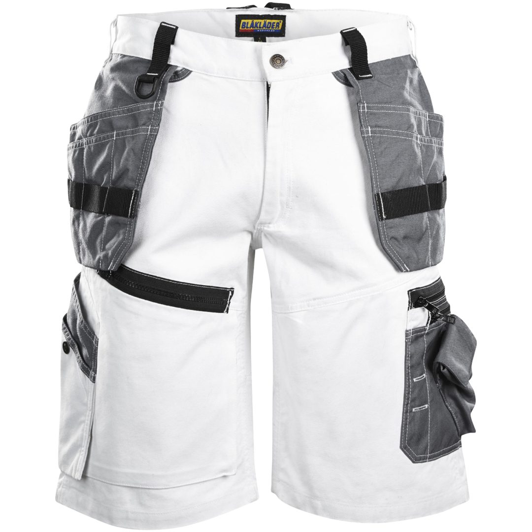 Shorts 15121210 Vit / Grå BLÅKLÄDER SHORTS 15121210 VIT/GRÅ 44
