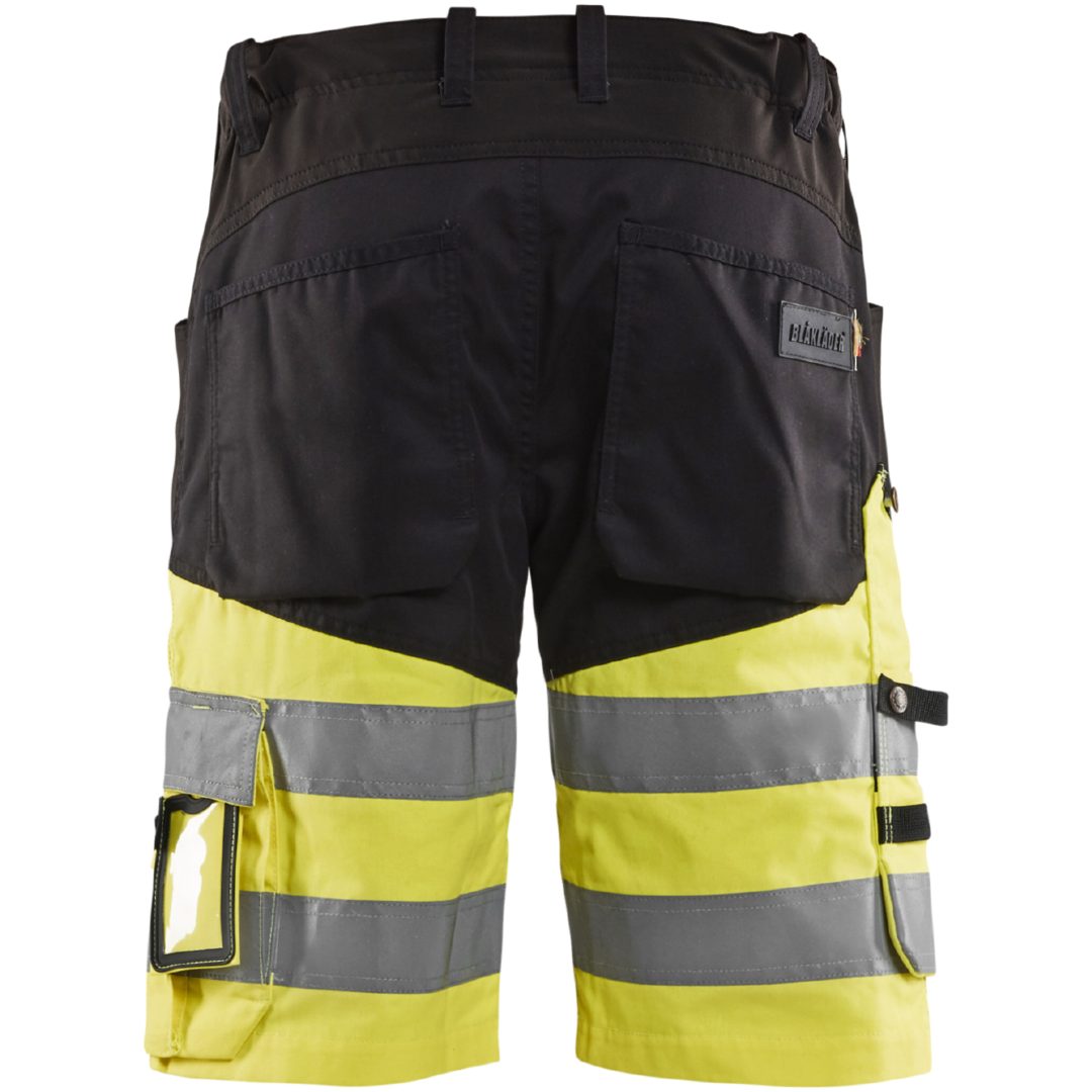 Shorts 15411811 Svart / Hivisgul BLÅKLÄDER SHORTS 15411811 SVART/GUL 44 – bild 2