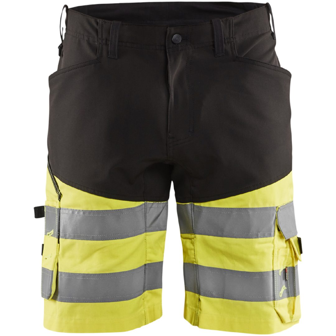 Shorts 15411811 Svart / Hivisgul BLÅKLÄDER SHORTS 15411811 SVART/GUL 44