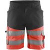 Shorts 15411811 Svart / Hivisröd BLÅKLÄDER SHORTS 15411811 SVART/VAR 44 – miniatyr 1