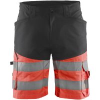 Shorts 15411811 Svart / Hivisröd BLÅKLÄDER
