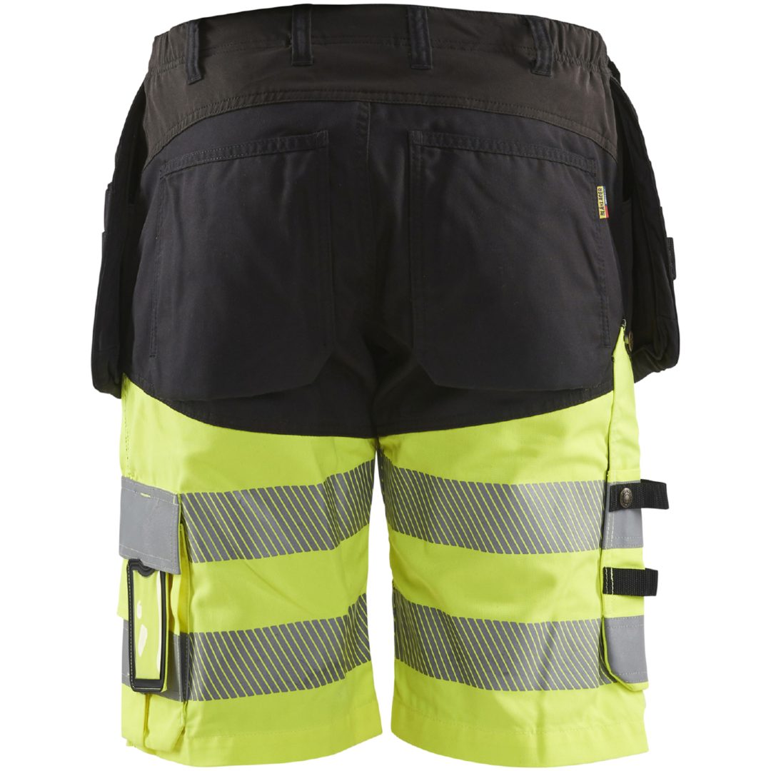 Shorts 15961811 Svart / Hivisgul BLÅKLÄDER SHORTS 15961811 SVART/GUL 44 – bild 2