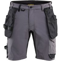 SHORTS 17021645 MEGRÅ/SVART 64