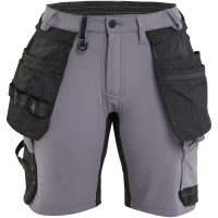 SHORTS 71241645 GRÅ/SVART 32