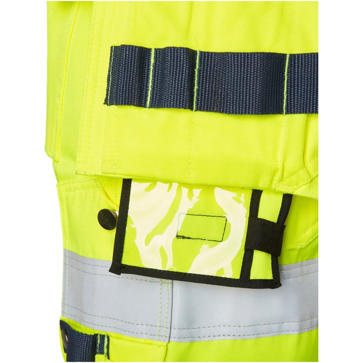 Shorts Craftsmen Polyester Fluorescerande Gul Top Swede C44 – bild 5