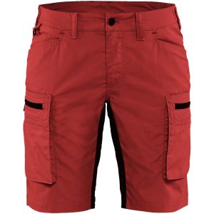 Shorts dam 71491845 Röd / Svart BLÅKLÄDER