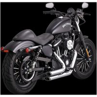 Shortshots Staggered Exhaust System Chrome