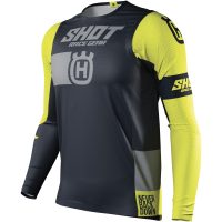 Shot Crosströja Husqvarna Grå/Gul