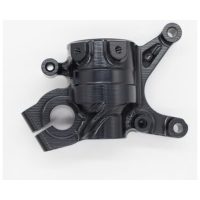 SHOWA WORKS Left Fork Axle Holder - CNC - Black
