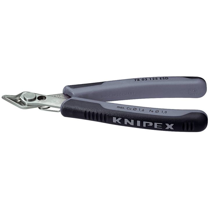 Sidavbitare Super Knips 7803 / 7813 KNIPEX ELEKTRONIKTÅNG 7803-125ESD – bild 2