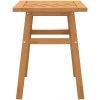 Sidobord 45x45x60 cm massivt akaciaträ vidaXL – miniatyr 4