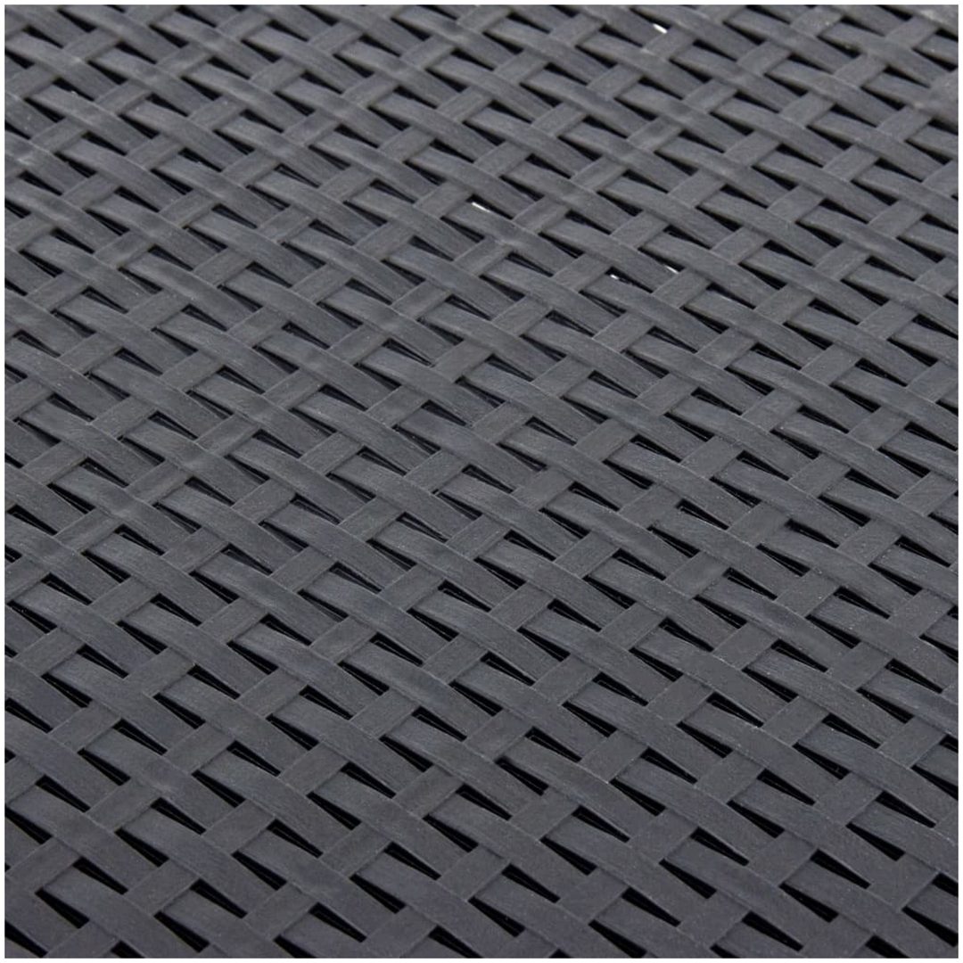 Sidobord antracit 54x54x36,5 cm plast vidaXL – bild 5