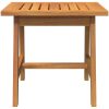 Sidobord Massivt Akaciaträ vidaXL 45 x 45 x 40 cm – miniatyr 6