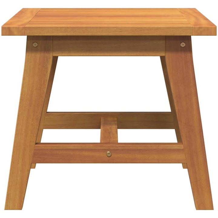 Sidobord Massivt Akaciaträ vidaXL 45 x 45 x 40 cm – bild 7