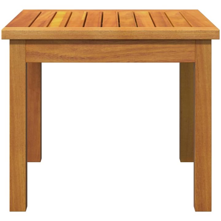 Sidobord Massivt trä Akacia vidaXL 45 x 45 x 38 cm – bild 7
