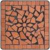 Sidobord med mosaik terrakotta keramik vidaXL – miniatyr 5