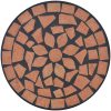 Sidobord med mosaik terrakotta vidaXL 30 x 60 cm – miniatyr 3