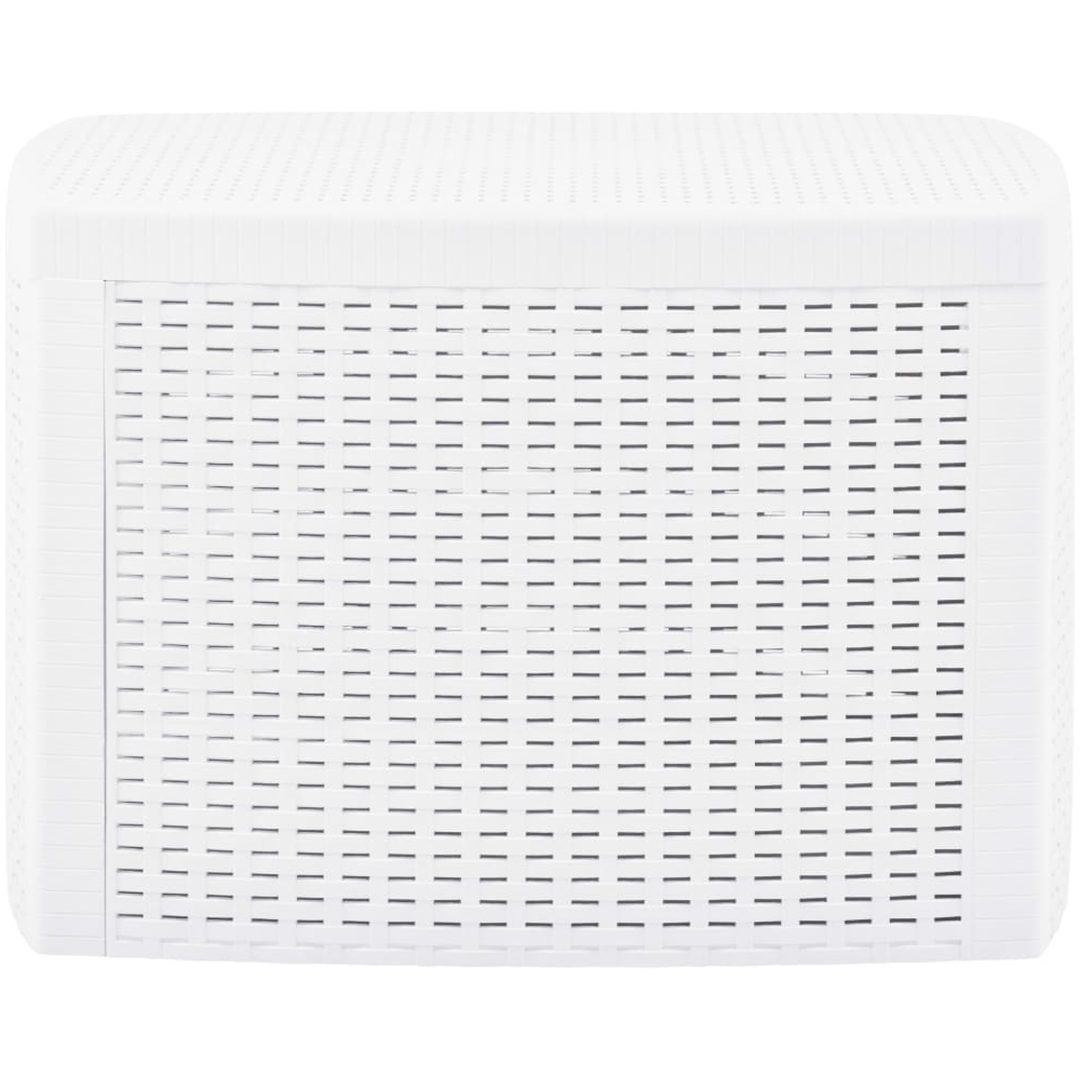 Sidobord vit 54x54x36,5 cm plast vidaXL – bild 2
