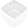 Sidobord vit 54x54x36,5 cm plast vidaXL – miniatyr 4