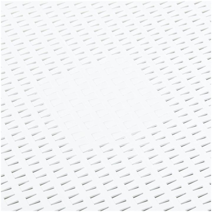 Sidobord vit 54x54x36,5 cm plast vidaXL – bild 5
