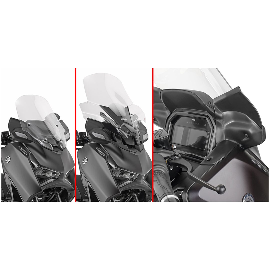 Sidodeflektorer Svart Givi Yamaha X-Max 300 Tech Max '25